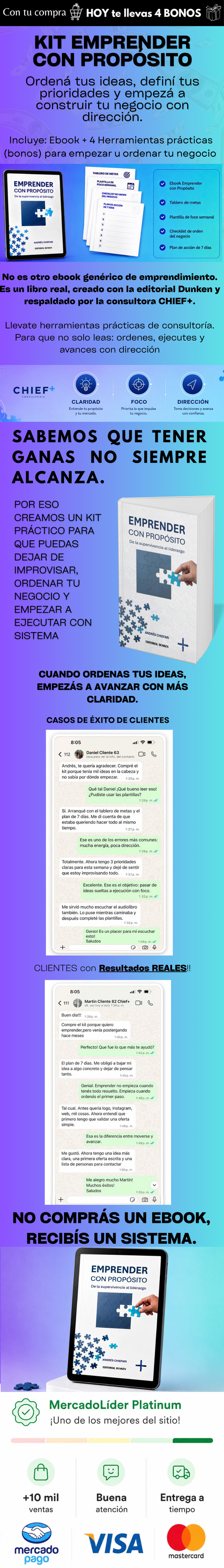 KIT Emprender con Propósito